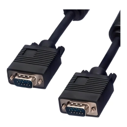 Сигнальный кабель VGA M- VGA M 5bites ферритовые кольца, 1м APC-133-010