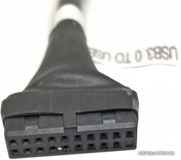 Espada 10pinMto20pinF 10pinM - 20pinF подключение USB2.0 кабеля от передней панели к USB3.0