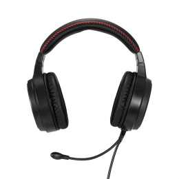 Полноразмерные игровые наушники с микрофоном (гарнитура) ExeGate Gaming HS-520G (регулировка оголовья, гибкий держатель микрофона, USB, 2x3.5мм, динамик 40мм, 20-20000Гц, длина кабеля 2.5м, регулировка громкости, RGB подсветка) EX295316RUS