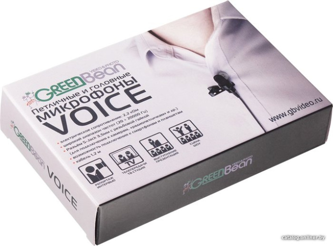 Микрофон головной GreenBean VoiceHead VH2 flesh S-Jack 25267GB