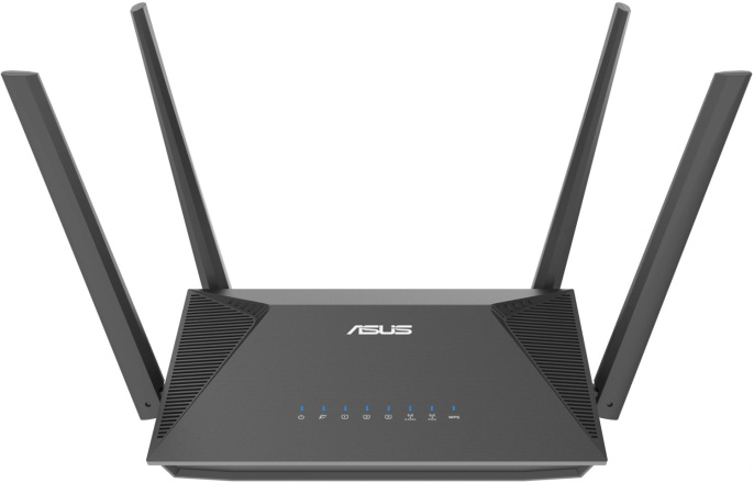 Роутер беспроводной Asus RT-AX52 Pro AX3000 10/100/1000BASE-TX черный
