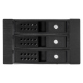 Корзина для HDD ExeGate HS335-02 (универсальная, на 3*3,5"/2.5" SATA HDD, занимает 2*5,25" отсека, RTL) EX291656RUS