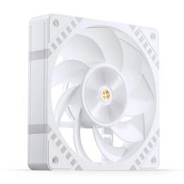 Кулер для корпуса Case Cooler JONSBO HF2-120WR Reverse 120x120x25mm, 4-pin PWM, ARGB, 63.3CFM, 29.5dBA, 2200RPM, White