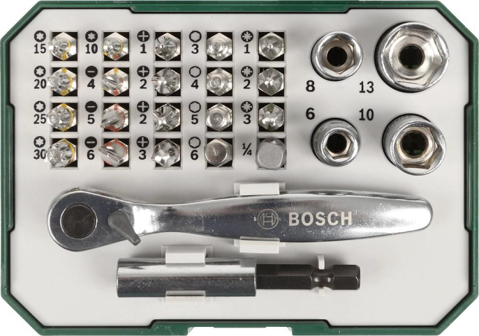 Набор бит Bosch PromoLine 2607017322 26пред. для шуруповертов