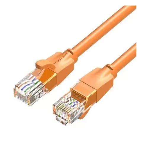 Патч-корд Vention прямой UTP cat.6, RJ45 - 2м. Оранжевый IBEOH