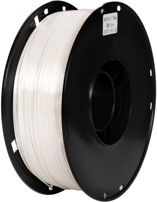 Пластик Cactus CS-3D-PLA-1KG-S-WHITE PLA SILK/ 1.75мм/ 1кг/ 326м/ белый