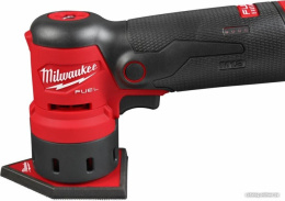 Точечная шлифмашина Milwaukee M12FDSS-422X (4933479681) (питание: аккумулятор (12 В), частота вращения на холостом ходу: до 14000 об/мин, диапазон колебаний: 1.5 мм, размер шлифподошвы: 88.8x63.5 мм)