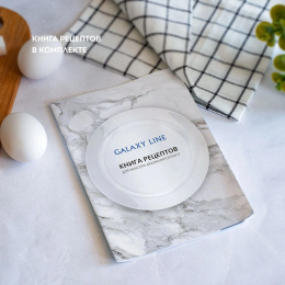 Миксер GALAXY LINE GL 2227, ручной, белый и черный [гл2227л]