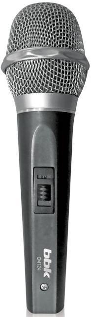 Микрофон BBK CM124,  серый [cm124 (dg)]