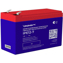 Ippon Батарея IPE12-7 12В 7Ач {2016359}