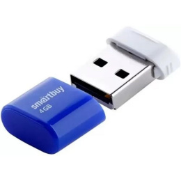 Smartbuy USB Drive 4GB LARA Blue SB4GBLara-B