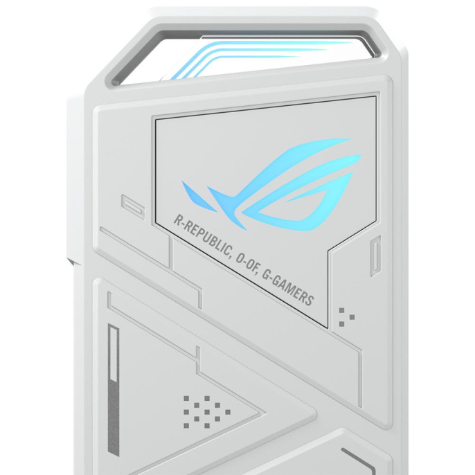 Внешний корпус SSD Asus ROG Strix Arion ESD-S1C NVMe алюминий белый