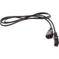 Кабель монитор-компьютер Telecom /UPS-устройство/220V IEC-320-C13/C14, 1,8м TP020-1.8-BK