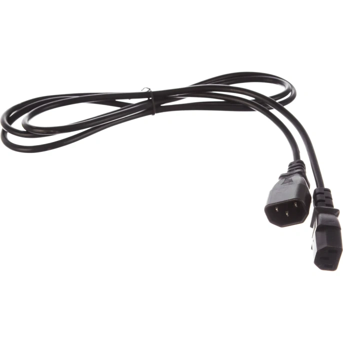 Кабель монитор-компьютер Telecom /UPS-устройство/220V IEC-320-C13/C14, 1,8м TP020-1.8-BK