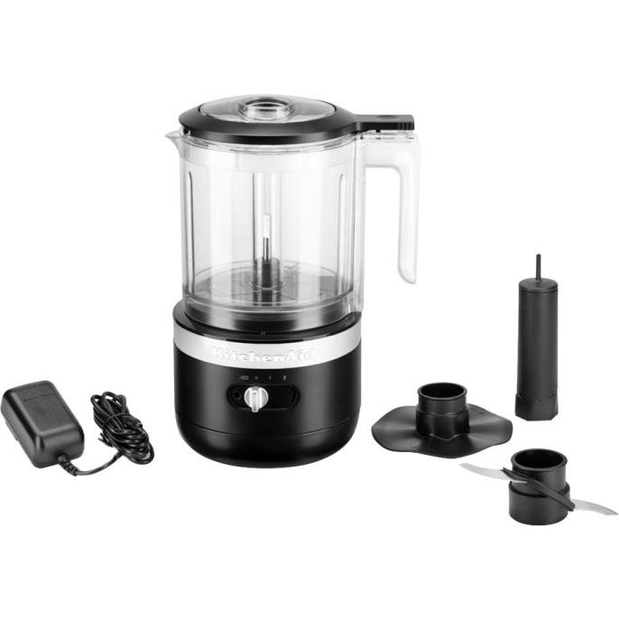 Кухонный комбайн KitchenAid 5KFCB519EBM 240Вт черный