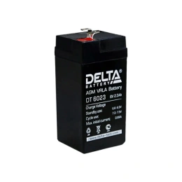 Аккумуляторная батарея 6V/2.3Ah Delta DT 6023 44/47/101 107 , 0.45кг, 5лет, F1