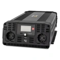 Автомобильный инвертор TopOn 3000w 2 розетки, чистый синус, type-c pd, usb qc, lcd экран, пиковая мощность 6000w черный TOP-PI3000