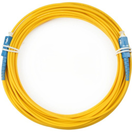 Оптический патч-корд simplex SC-SC 9/125 SM Cabeus FOP(s)-9-SC-SC-0,5m 0.5 метра желтый LSZH