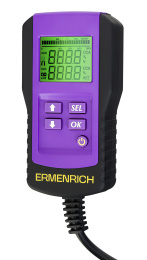 Тестер аккумуляторный Ermenrich Zing AL45, фиолетовый