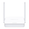 Маршрутизатор MERCUSYS MW302R 300Mbps Wi-Fi router, 1 10/100Mbps WAN and 2 10/100Mbps LAN , 2 external 5dBi antennas MW302R