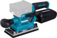 Аккумуляторная вибрационная шлифмашина Makita LXT, BL, 18В, XPT, AWS, 93x228 мм, 4000-12000 об\м, ампл-2.0 мм, 1.5кг, кор,п\сборник, зажим, WUT01, без аккум. и з/у DBO381ZU