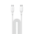 Кабель Momax 1-Link DC23W USB-C-USB-C 60W 1.2м Белый