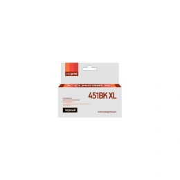 Картридж EasyPrint CLI-451BK XL/CLI 451BK/451BK/451 для Canon PIXMA iP7240, MG5440, 6340, черный, с чипом IC-CLI451BK XL