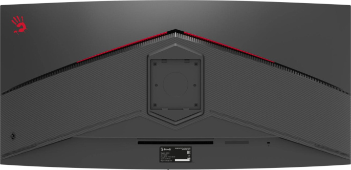 Монитор Bloody 39.7" MN2X черный VA LED 1ms 21:9 Ultrawide HDMI M/M матовая HAS 400cd 178гр/178гр 5120x2160 180Hz G-Sync FreeSync DP 5K USB 11.1кг