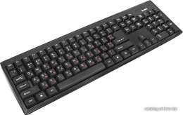 Клавиатура Sven Standard 303 Black SV-03100303PU USB+PS/2, высококачественная мембрана, стандартный набор клавиш, две дополнительные клавиши управления, комфортный, тихий и четкий ход клавиш