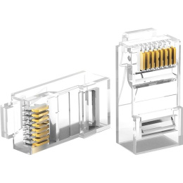 Коннектор Vention RJ45 8p8c , cat. 5, под витую пару 10шт. (VBSJT-5U)