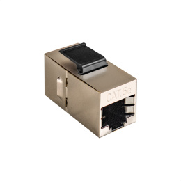 Модуль проходной ExeGate CP45-KJ-SH-C5e (RJ45-RJ45 формата Keystone Jack, Кат.5e, экранированный) EX297347RUS