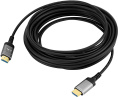 Кабель аудио-видео Digma HDMI 2.1 AOC, HDMI m - HDMI m , ver 2.1, 10м, GOLD, черный [hdmi-aoc2.1-10]