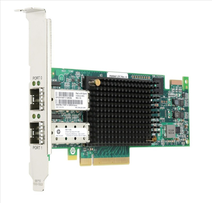 Контроллер P9D94A, 853011-001 HPE StoreFabric SN1100Q 16Gb DP Fibre Channel w/2 SFP. Ref