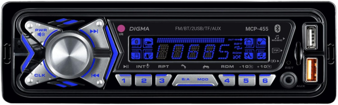 Автомагнитола Digma MCP-455