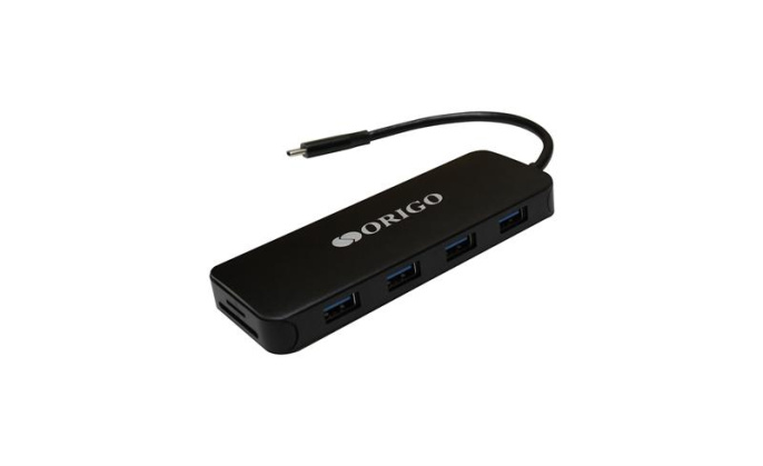 Хаб разветвитель ORIGO OU3390SNPD, черный [ou3390snpd/b1]