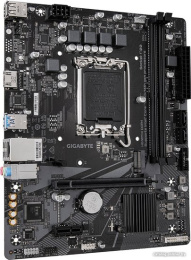 Материнская плата GigaByte H610M K DDR4 rev. 2.0 mATX, 226x185 мм, Intel H610, 2xDDR4 DIMM, 2133-3200МГц, до 64GB, звук 7.1, 2 x SATA 6Gb/s, 1хМ2