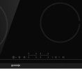 Электрическая варочная поверхность Gorenje ECT644BCSC, конфорок: 4 шт., стеклокерамика, независимая, черный