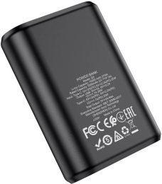 Мобильный аккумулятор Hoco Q3 Mayflower 10000mAh 3A черный PD20W+QC3.0 42896
