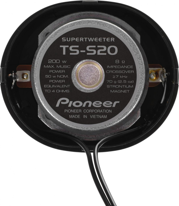 Колонки автомобильные Pioneer TS-S20, 2 см, комплект 2 шт.