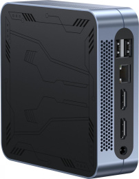 Неттоп Acer Gadget ETBox X Intel Core i3 1220P,  DDR4 16ГБ, 512ГБ(SSD),  Intel UHD Graphics,  Windows 11 Pro,  черный и серый