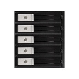 Корзина для HDD ExeGate HS535-12G (универсальная, на 5*3,5" SATA3/12G SAS HDD, занимает 3*5,25" отсека, RTL) EX289284RUS
