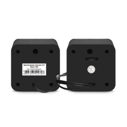 Акустическая система 2.0 ExeGate Disco 160 питание USB, 2х3Вт 6Вт RMS , 100-20000Гц, черный, Color Box EX287050RUS