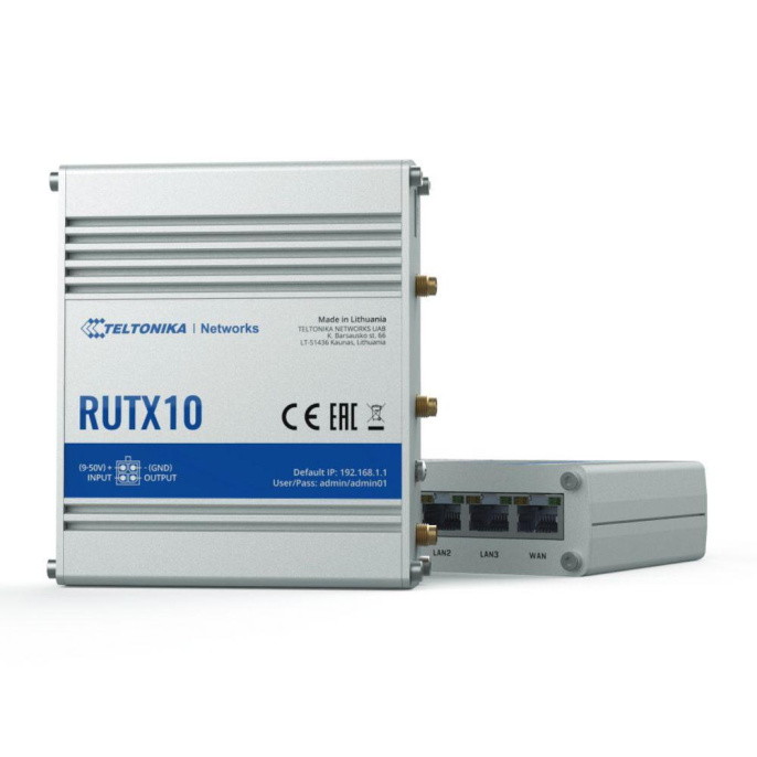 Промышленный маршрутизатор Teltonika RUTX10 RUTX100100