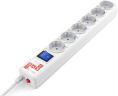 Сетевой фильтр PowerCube SPG 5+1 -B-10, 3м, серый [spg 5+1 -b-10-grey]