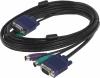 Кабель D-Link DKVM-CB/A4A Кабель KVM длиной 1,8 м с разъемами VGA и PS/2 для DKVM-4K/А