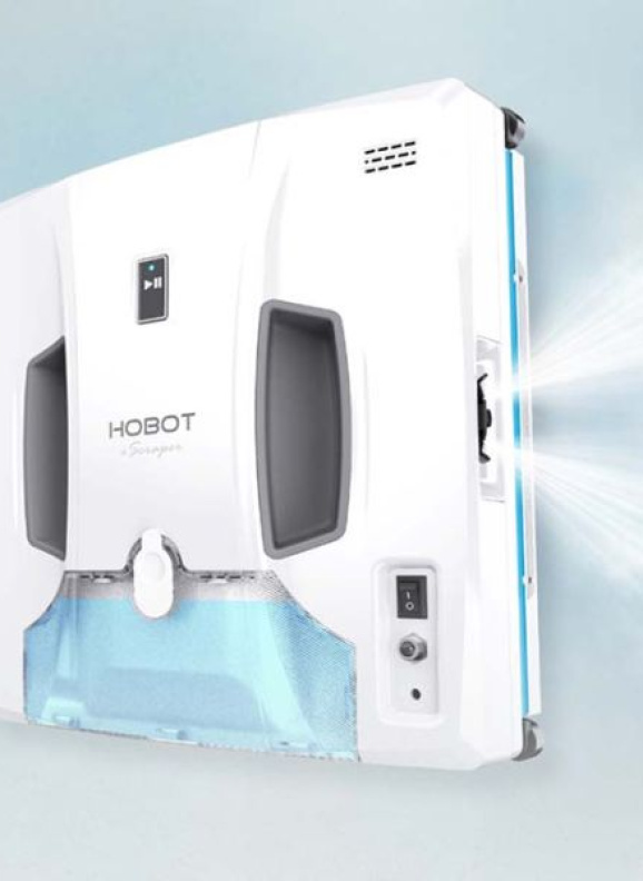 HOBOT представила SP10 — робота-мойщика окон с подвижными скребками