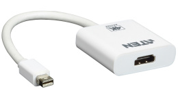 ATEN VC981-AT Конвертер, Mini DisplayPort HDMI, Mini DisplayPort HDMI, Male Female, без Б.П., 3840x2160 30 Hz/1920x1200 60Hz;Макс.частота пикселизации 297 MГц;DP1.2a/HDMI 3D, Deep Color, 4K /HDCP 1.3