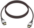 Кабель аудио-видео Digma D-HDMI-V2.0-2M, HDMI m - HDMI m , ver 2.0, 2м, GOLD, черный