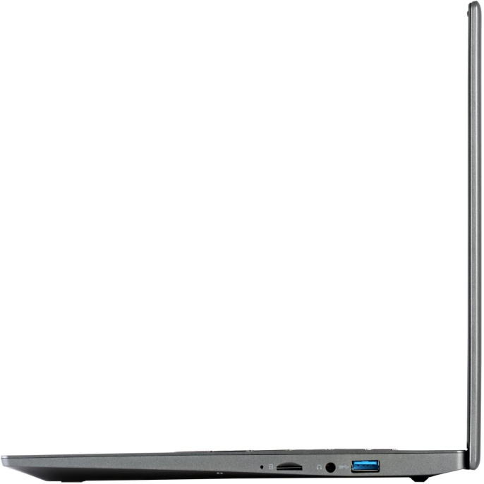 Ноутбук IRU Tactio 14RLH Ryzen 5 Pro 5675U 8Gb SSD256Gb AMD Radeon Graphics 14" IPS FHD (1920x1080) FreeDOS grey WiFi BT Cam 4000mAh (2058867)