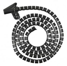 Кабельный органайзер Buro BHP CG202B Spiral Hose 20x2000mm Black
